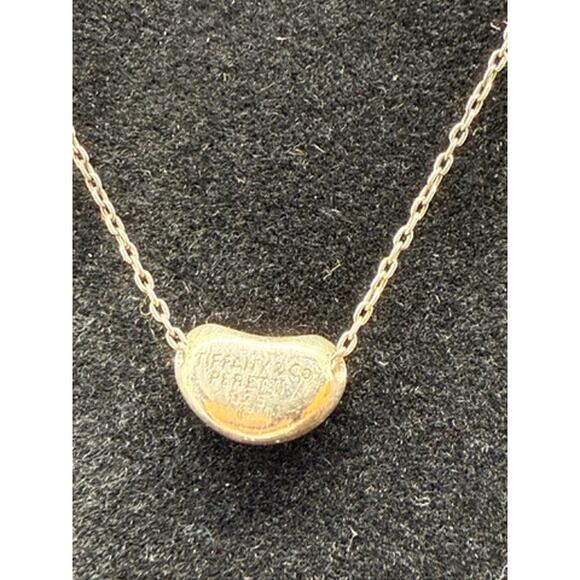 Tiffany & Co. Bean® Design Pendant Necklace*Elsa Peretti Collection*Velvet BOX - Picture 5 of 8